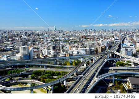 《大阪府》都市交通網　東大阪ジャンクション 102743468