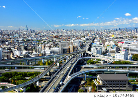 《大阪府》都市交通網　東大阪ジャンクション 102743469