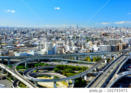 《大阪府》都市交通網　東大阪ジャンクション 102743471