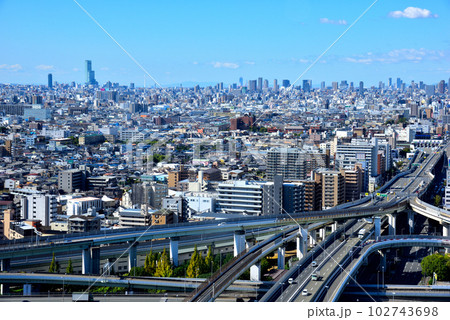 《大阪府》都市交通網　東大阪ジャンクション 102743698