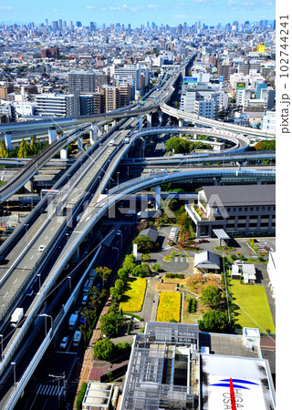 《大阪府》都市交通網　東大阪ジャンクション 102744241
