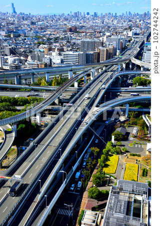 《大阪府》都市交通網　東大阪ジャンクション 102744242