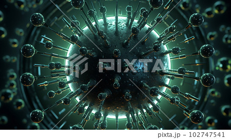 次世代ウィルス AI画像 次世代ウィルス AI画像 102747541