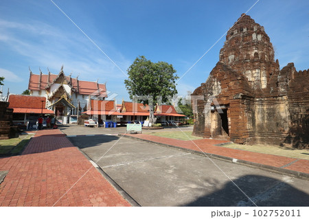 タイのクメール遺跡 ワットカムペーンレーン タイのクメール遺跡 ワットカムペーンレーン 102752011