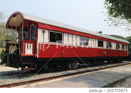 タイ国鉄　展示された客車 102755675
