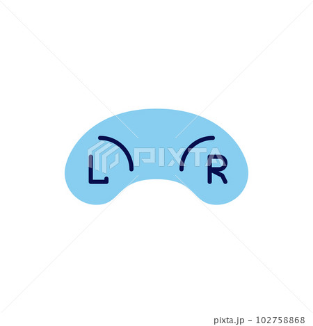 Contact Lenses Case related vector icon. 102758868