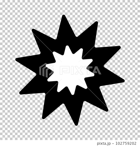 流行射擊剪影圖標。爆炸。向量。 流行射擊剪影圖標。爆炸。向量。 102759202