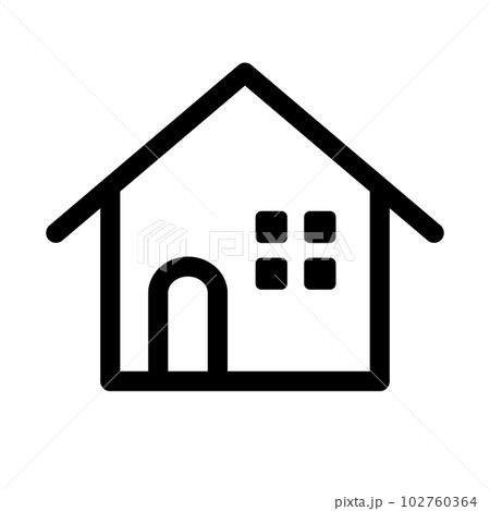 住宅アイコン。不動産所有権。ベクター。 住宅アイコン。不動産所有権。ベクター。 102760364
