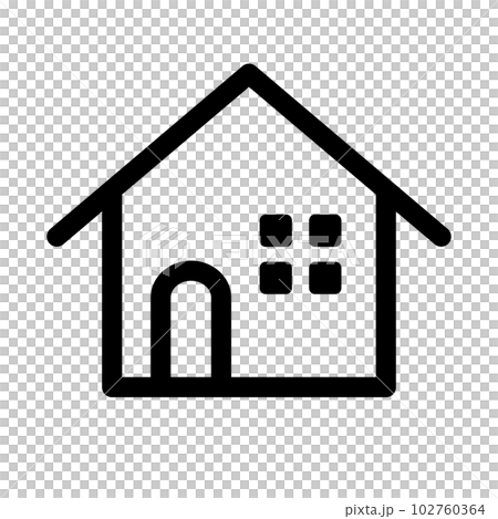 住宅アイコン。不動産所有権。ベクター。 住宅アイコン。不動産所有権。ベクター。 102760364
