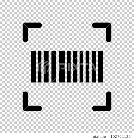 バーコードスキャンのアイコン。読み取り。ベクター。 102761126