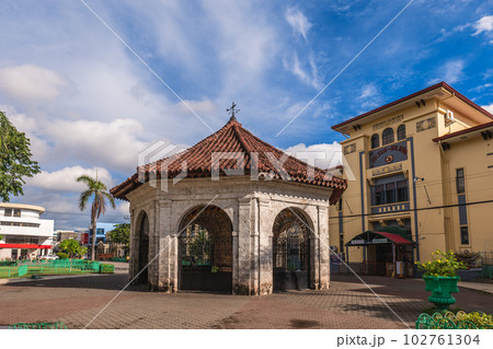Magellan Cross Pavilion on Plaza Sugbo in cebu city, philippines 102761304