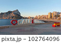 Ifach Cliff from the beach of Calpe. Alicante. Spain. 102764096