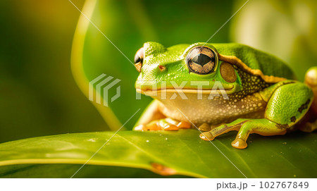 アマガエル「AI生成画像」 アマガエル「AI生成画像」 102767849