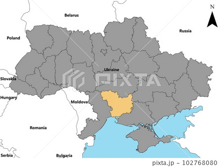Mykolaivska Ukraine map Europe Mykolaivska Ukraine map Europe 102768080