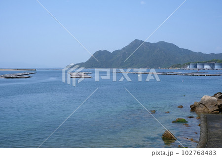 能美町から眺めた大黒神島の景色 102768483