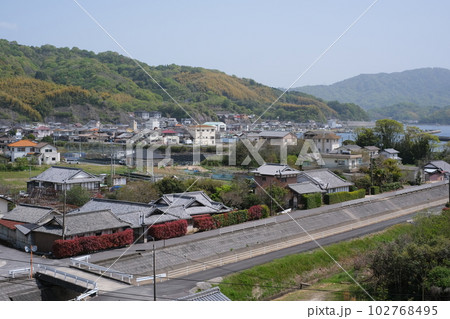 能美町鹿川の家並 能美町鹿川の家並 102768495