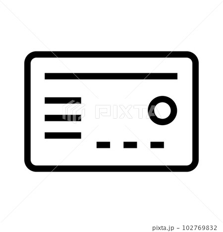 クレジットカードのアイコン。購入。ベクター。 102769832