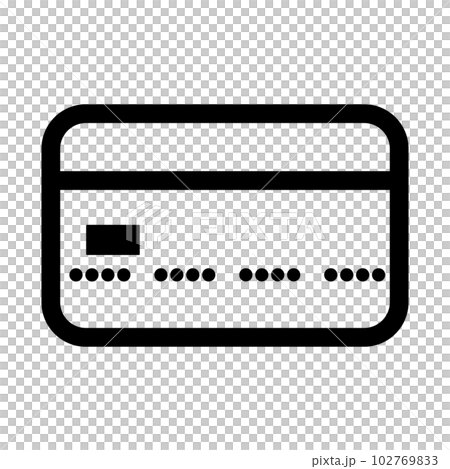 credit card icon. means of payment. vector. credit card icon. means of payment. vector. 102769833