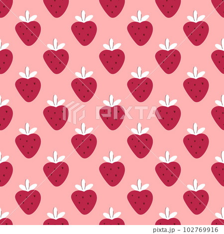 Strawberry seamless pattern Strawberry seamless pattern 102769916