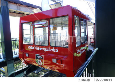 北八ヶ岳ロープウェイのゴンドラ 北八ヶ岳ロープウェイのゴンドラ 102770044