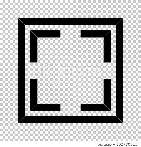 スキャンのアイコン。データ読み取り。ベクター。 スキャンのアイコン。データ読み取り。ベクター。 102770513