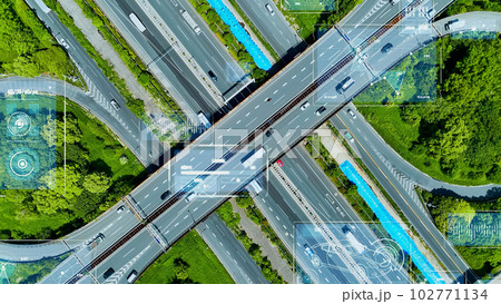 交通とテクノロジー 102771134