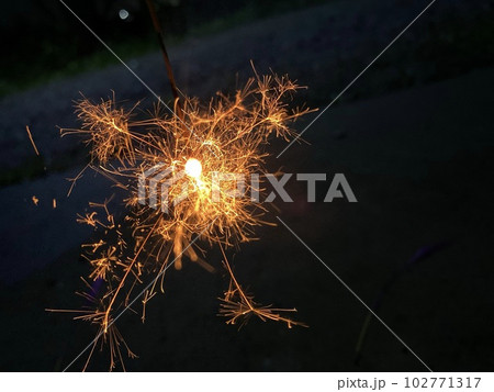 線香花火 線香花火 102771317