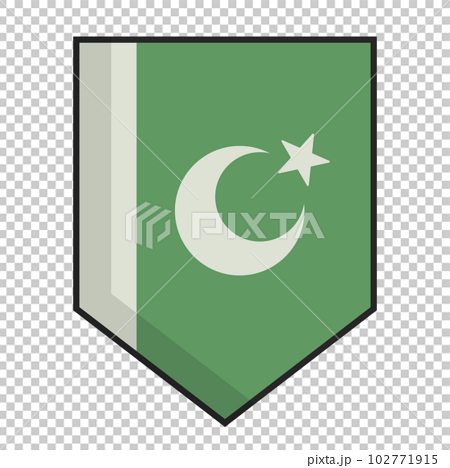 パキスタン国旗 ペナント 102771915