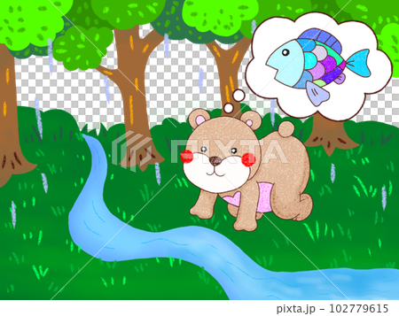 童謡 あめふりくまのこ 童謡 あめふりくまのこ 102779615