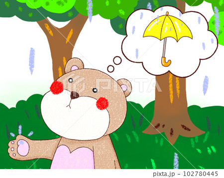童謡 あめふりくまのこ 童謡 あめふりくまのこ 102780445