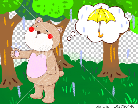 童謡　あめふりくまのこ 102780446