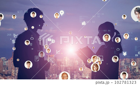 人々とネットワーク 102781323