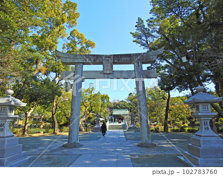 福岡県にある世界文化遺産の宗像大社 福岡県にある世界文化遺産の宗像大社 102783760