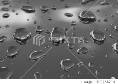 車　撥水　コーティング　雨 102788214