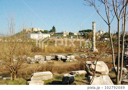 トルコ エフェソス・アルテミス神殿跡 トルコ エフェソス・アルテミス神殿跡 102792089