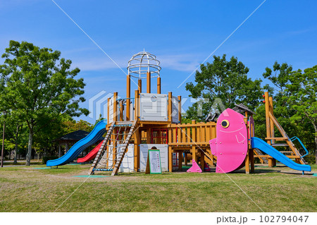 エコパーク水俣　里のゾーン　大型複合遊具 102794047