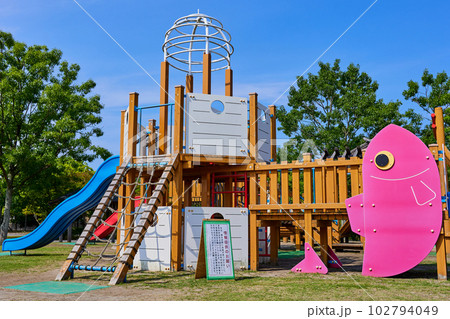 エコパーク水俣　里のゾーン　大型複合遊具 102794049