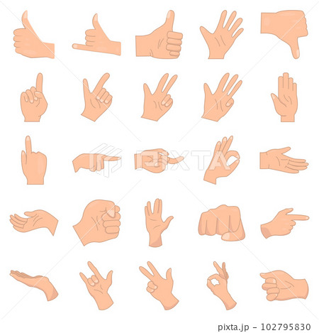 Illustration of hand 102795830