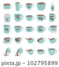 Illustration of coffee 102795899