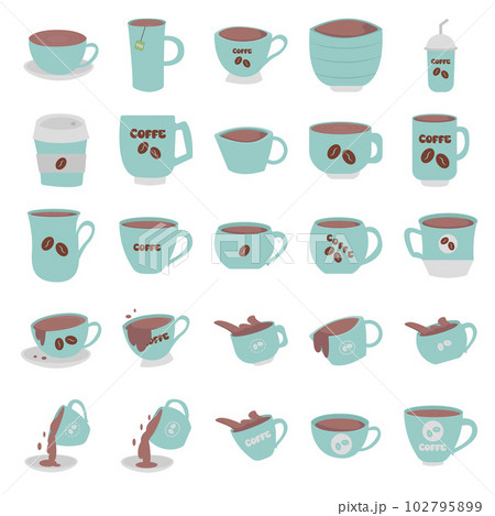 Illustration of coffee 102795899