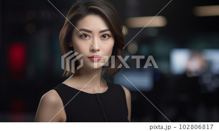 美人ニュースキャスター　AI画像 102806817