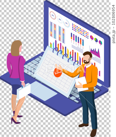 Digital marketing, Schedule management, Finance, Business and organization concept Digital marketing, Schedule management, Finance, Business and organization concept 102806954