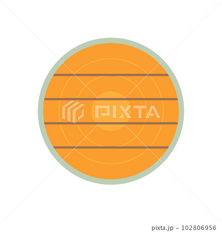 Log wood or timber vector icon design. 102806956