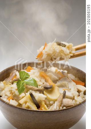 五目御飯 五目御飯 102808195