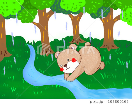 童謡　あめふりくまのこ 102809163