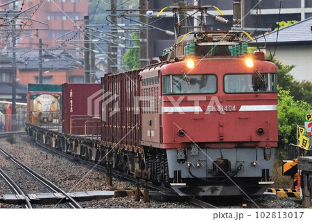 【JR貨物】EF81形電気機関車(鹿児島本線:水城駅) 【JR貨物】EF81形電気機関車(鹿児島本線:水城駅) 102813017