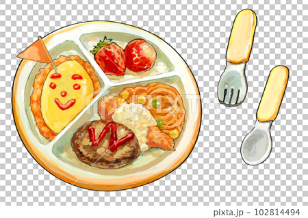 美味的兒童午餐 102814494