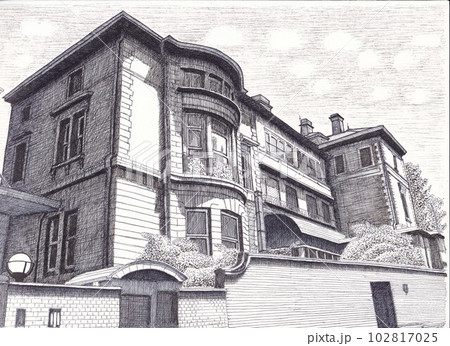 レトロ建物 102817025