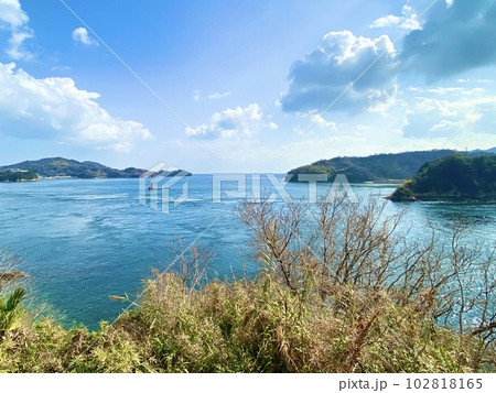 【愛媛】しまなみ海道　船折瀬戸　展望台 102818165