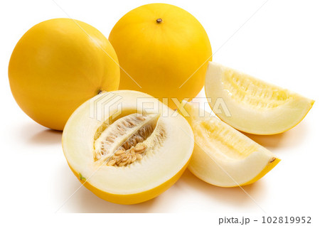 黄色いイエローキングメロン 102819952